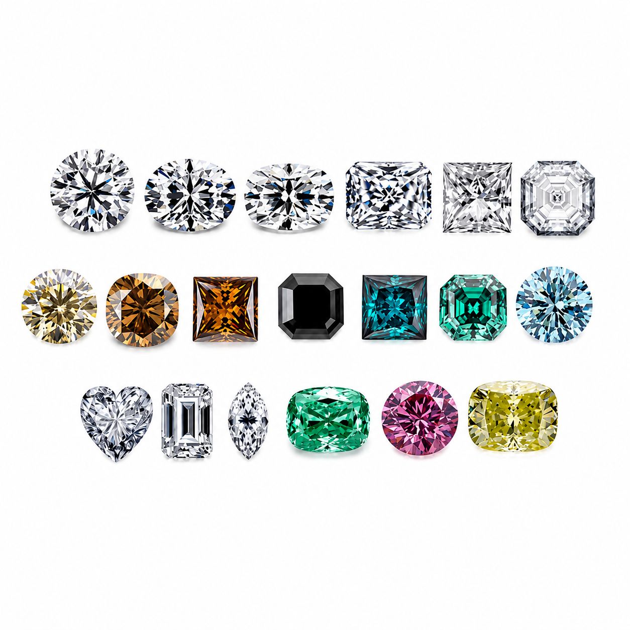 Fine handcrafted jewellery diamond setting in 18k precious metal