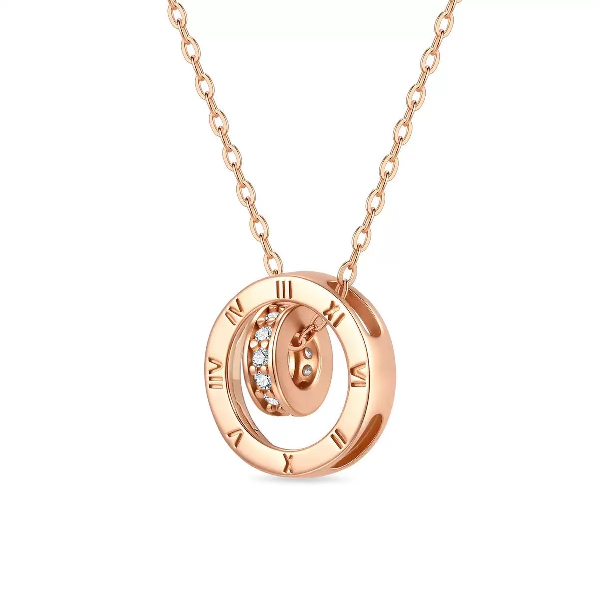 Vallière Éternité Orbit Pendant