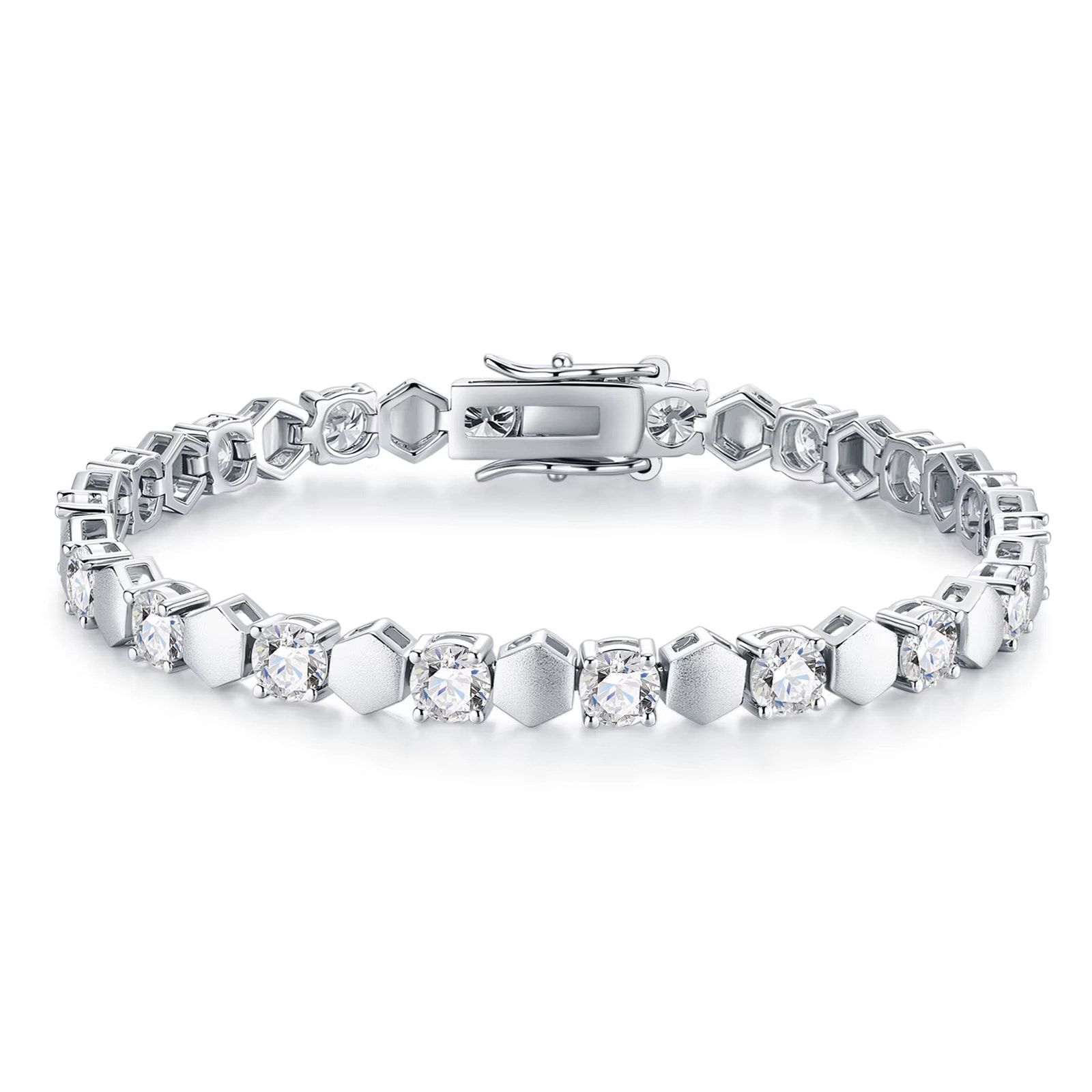 Éclat Hexa Tennis Bracelet