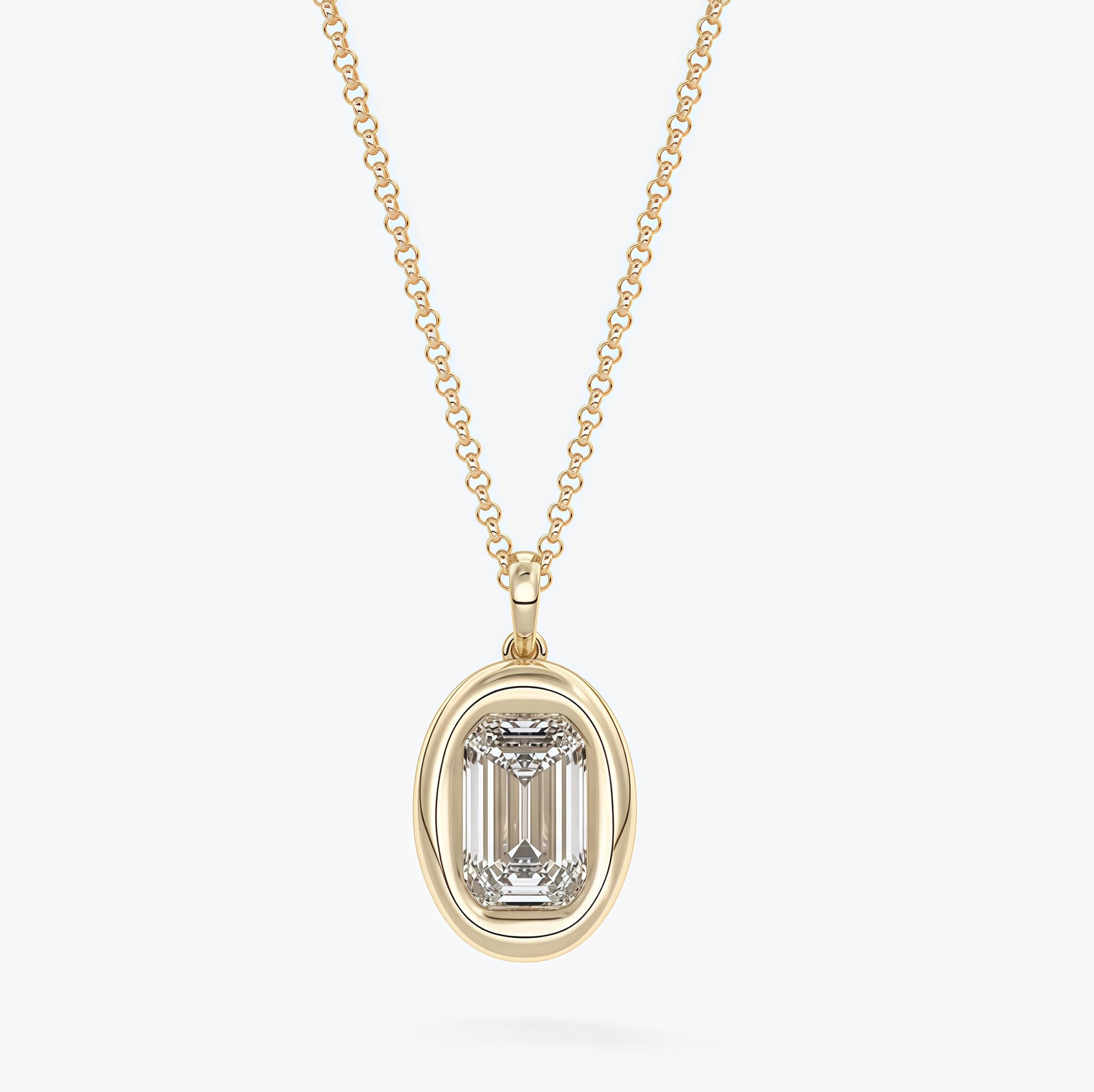 Vallière Éloise Emerald Pendant