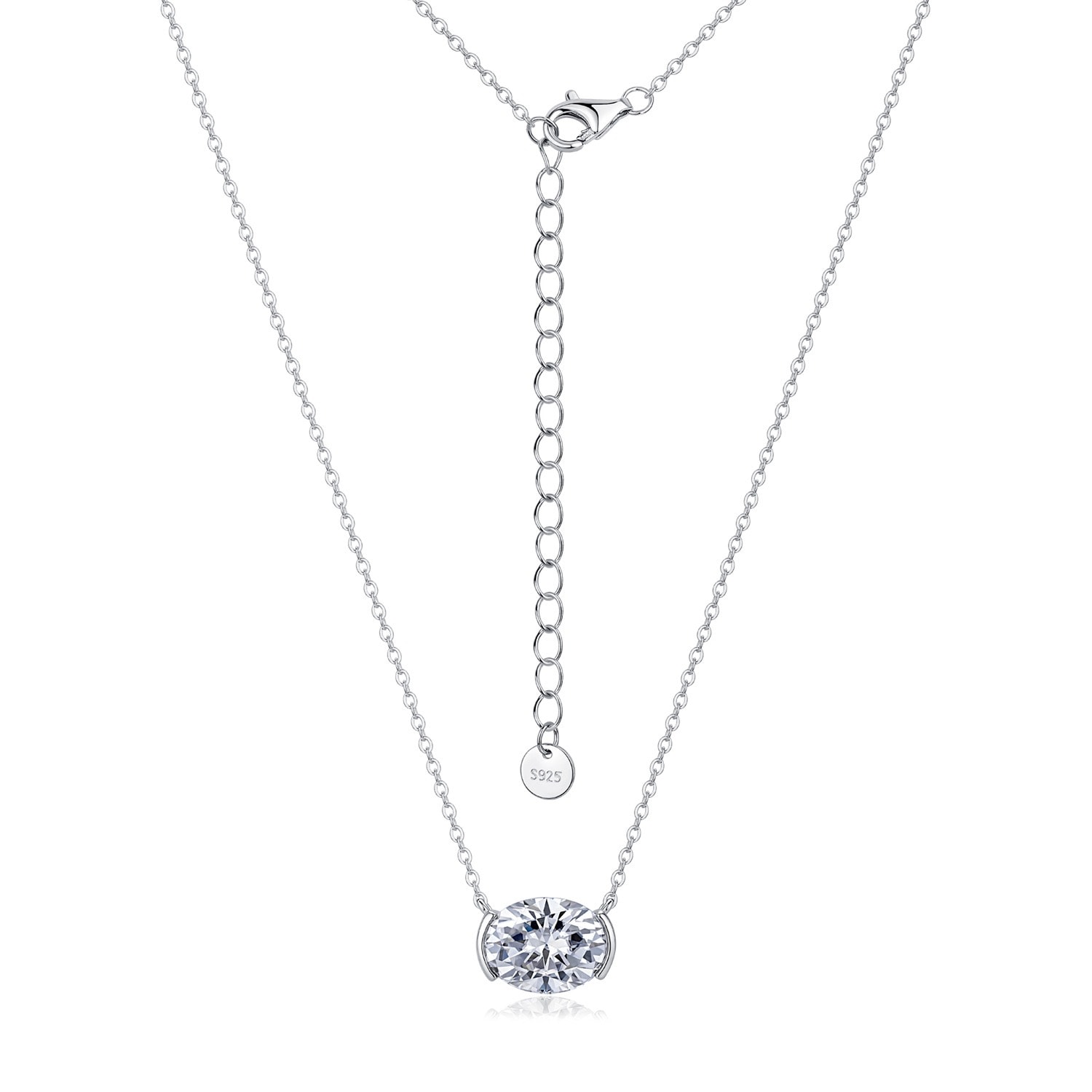 Lumière Oval Pendant