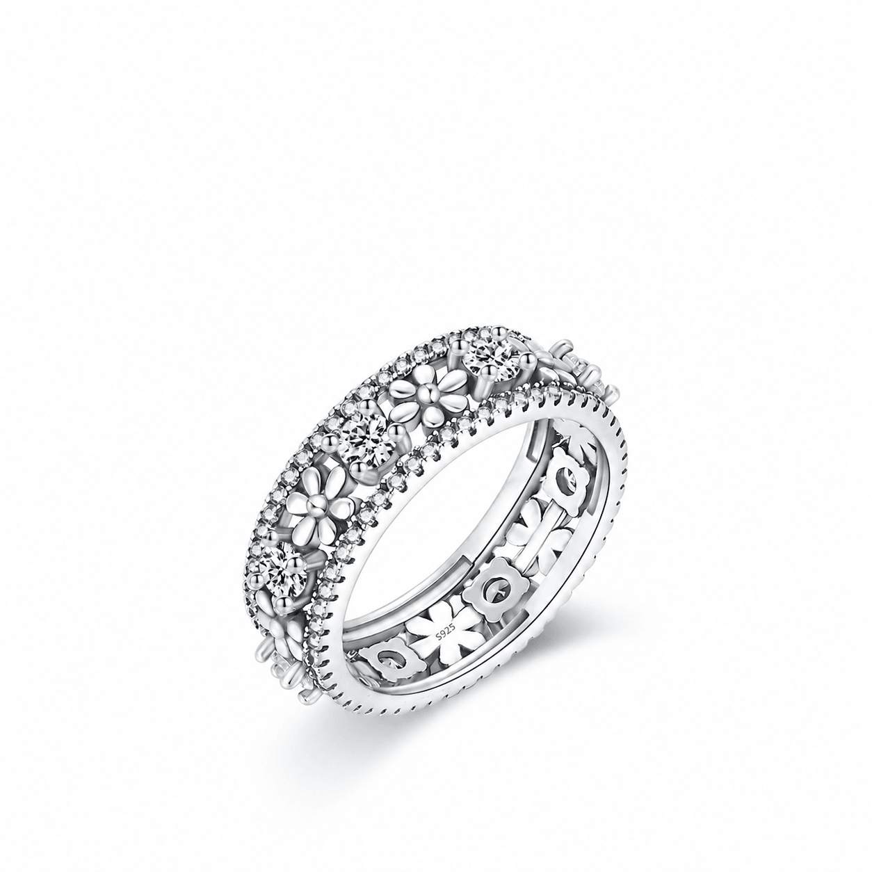 Vallière Antique Fleur Ring