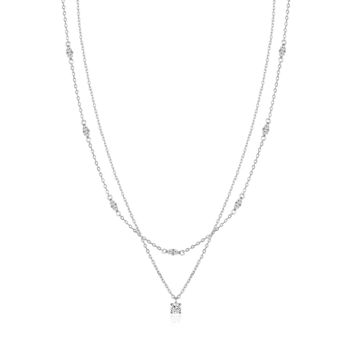 Vallière Lumière Layered Necklace