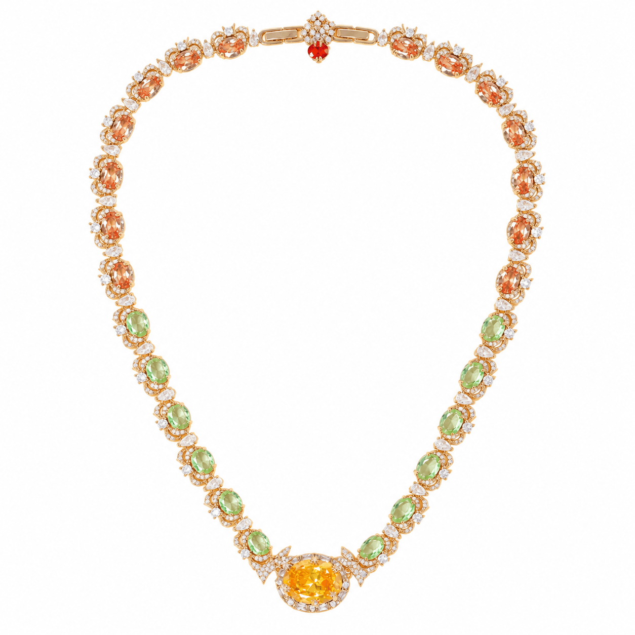 Vallière Solara Prism Necklace
