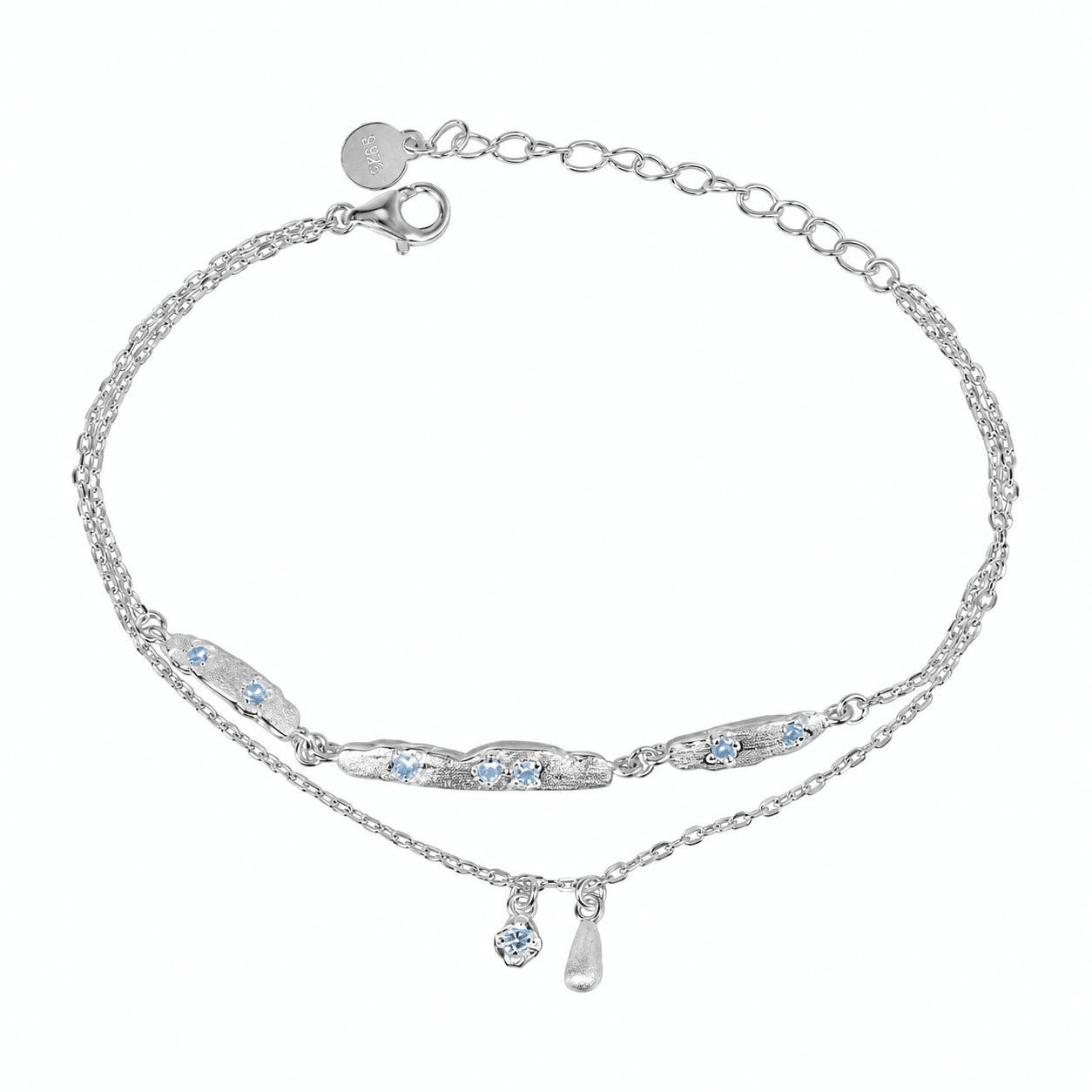 Vallière Ciel Sterling Silver Bracelet